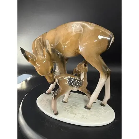Rosenthal R Rempel Kunstabteilung Sleb Deer Figurine Germany